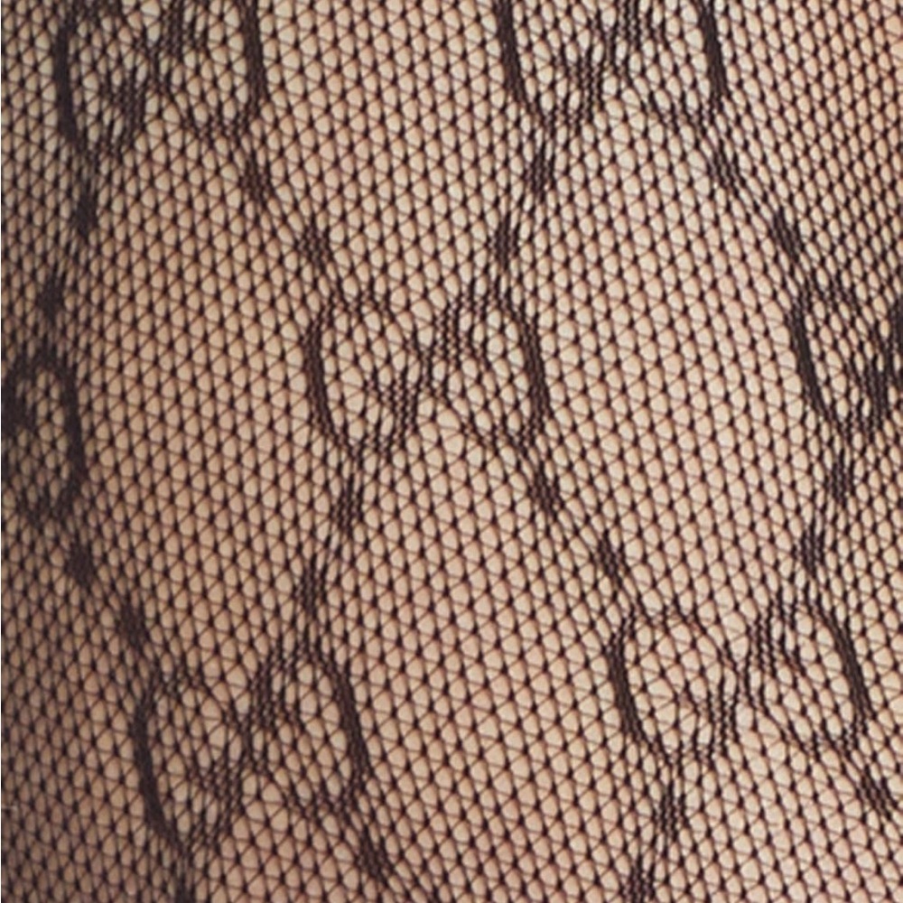 Gucci Black Logo Pattern Tights - Picture 3 of 3